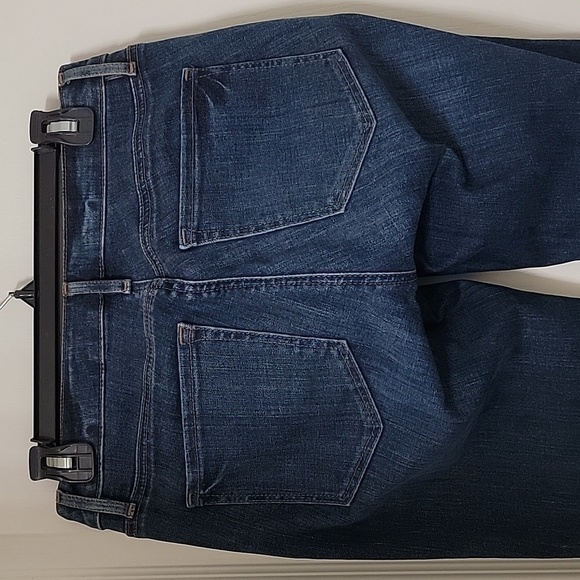 Loft Size 26/2 Curvy Straigh Blue Jeans, Wide Cuff - Picture 13 of 13